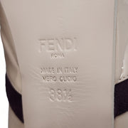 Fendi Colorblock Leather and Metallic Pumps 38.5