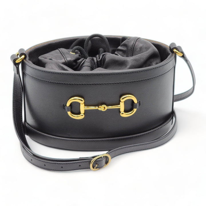 Gucci Horsebit 1955 Leather Bucket Bag
