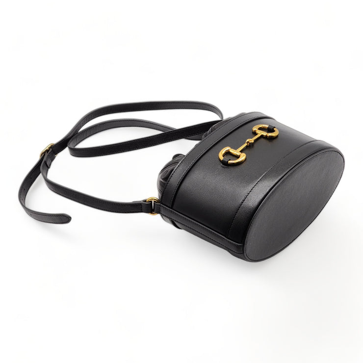 Gucci Horsebit 1955 Leather Bucket Bag