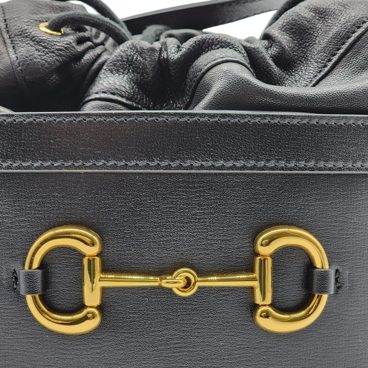 Gucci Horsebit 1955 Leather Bucket Bag