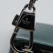 Gucci Medium Zumi Top Handle Bag in Green