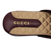 Gucci x SF Giants Leather Loafers