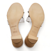 Hermes Oasis Sandals White