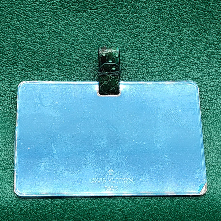 Louis Vuitton Twist MM Green Python