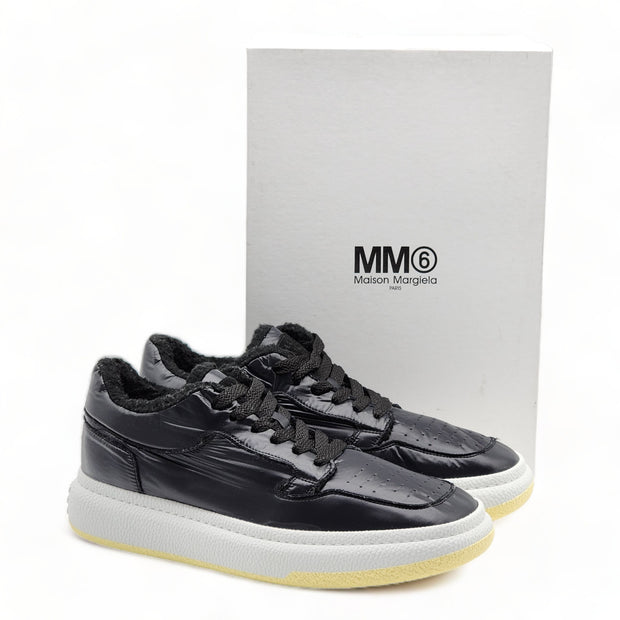 MM6 Maison Margiela Shearling-Lined Low-Top Sneakers