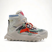 Off-White ODSY 1000 Hi Top Sneakers White Pale Blue