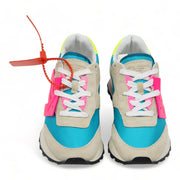 Off-White Women’s HG Runner Mixed-Media Suede Sneakers ‘Fuchsia’