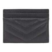 Saint Laurent YSL Monogram Leather Card Case Wallet