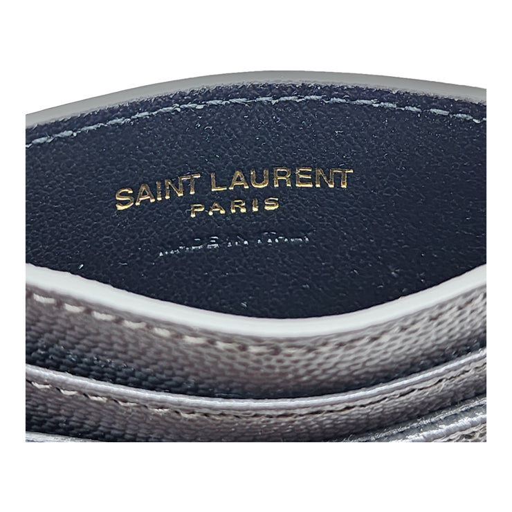 Saint Laurent YSL Monogram Leather Card Case Wallet