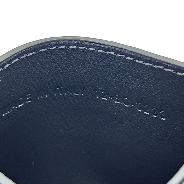 Dior Grained Calfskin with CD Icon Signature Card Case Wallet Black