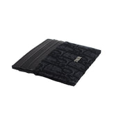 Dior Oblique Jacquard and Grained Calfskin Card Case Wallet
