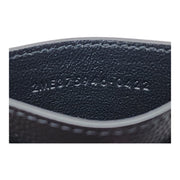 Saint Laurent Grain de Poudre Embossed Leather Card Case Wallet
