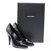 Saint Laurent Teddy Patent Leather Pumps Heels Shoes