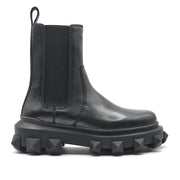 Valentino Trackstud Leather Boots