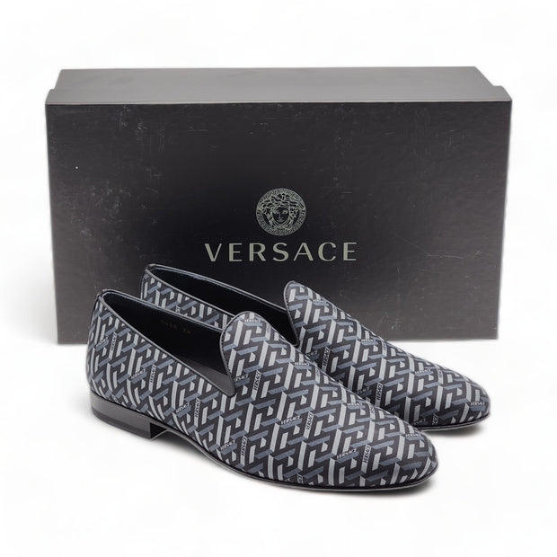 Versace La Greca Jacquard Loafers