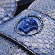 Versace Python Medusa Loafers