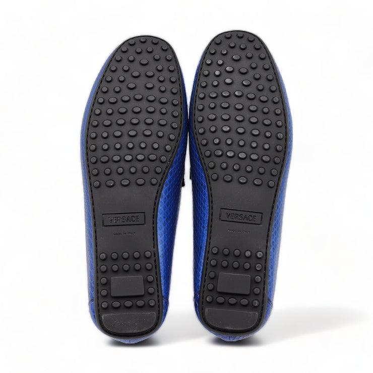 Versace Python Medusa Loafers