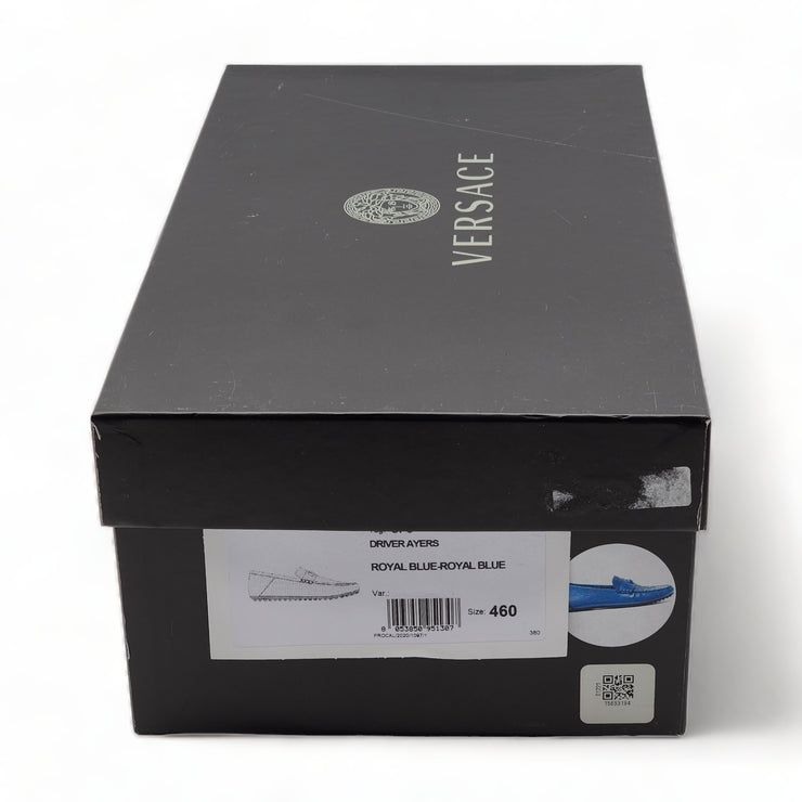 Versace Python Medusa Loafers