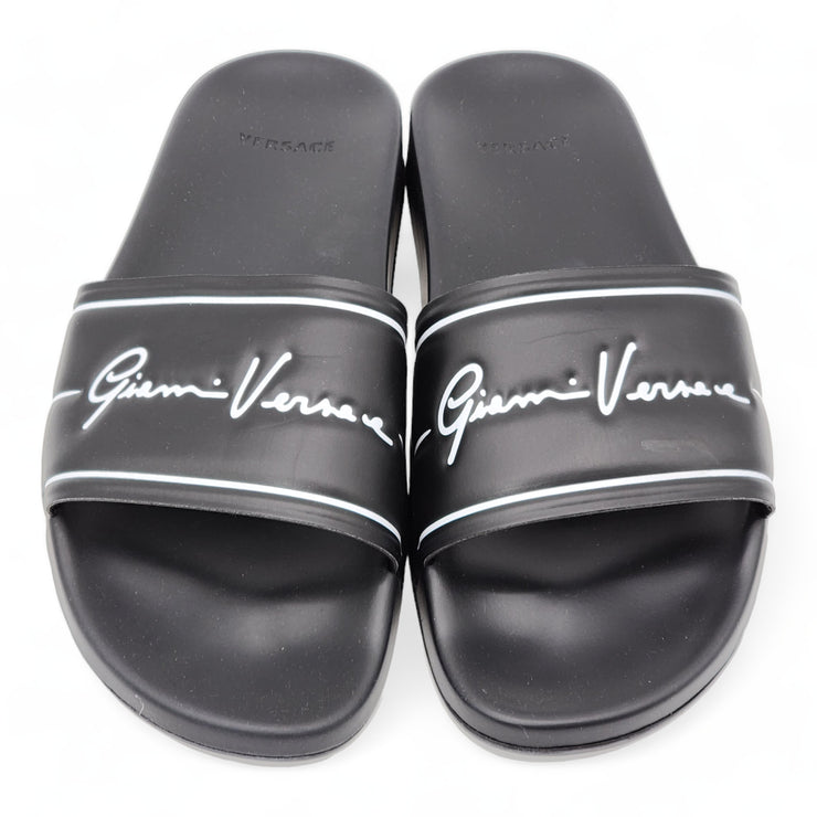 Versace Signature Gianni Versace Rubber Slides