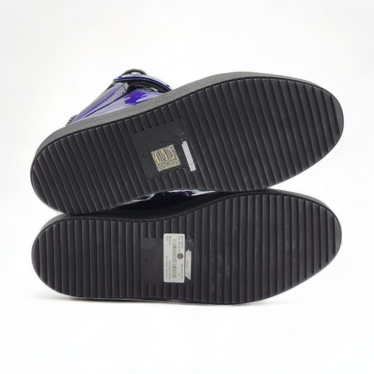 Giuseppe Zanotti Coby Hi Top Leather Sneakers _ purple