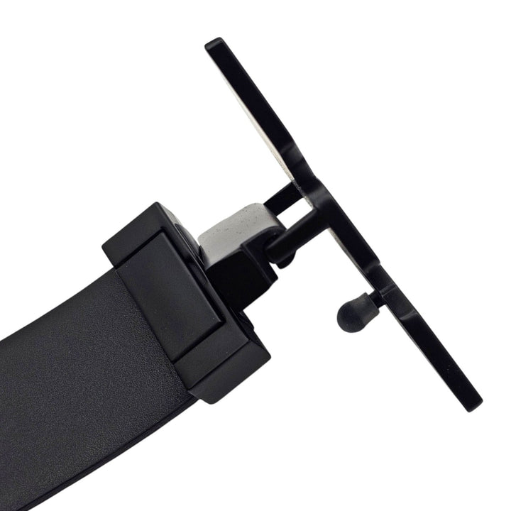 Emporio Armani by Giorgio Armani Black Leather Men's Belt with Eagle Logo Buckle
