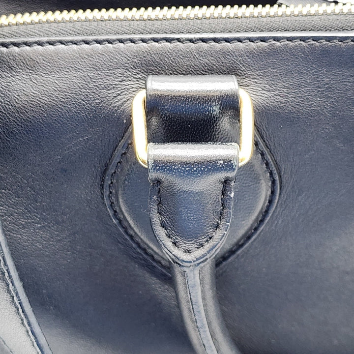 Celine Phoebe Triptyque Leather Shoulder Bag Satchel Black - New $3800