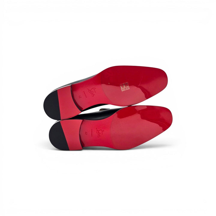 Christian Louboutin Danny Flex Leather Loafers in Black Size 42 US 9 - $1120