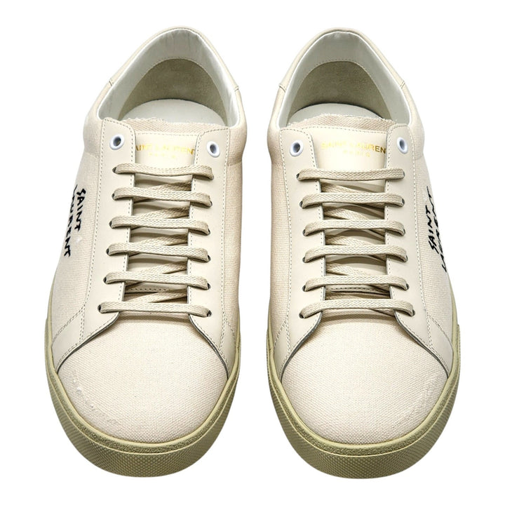 Saint Laurent Court Classic SL/06 Sneakers White EU 45 US 12 - New $785