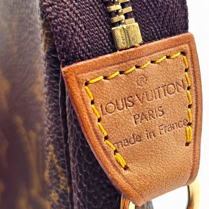 Louis Vuitton Monogram Mini Pochette Accessoires Chain Pouch Bag M58009