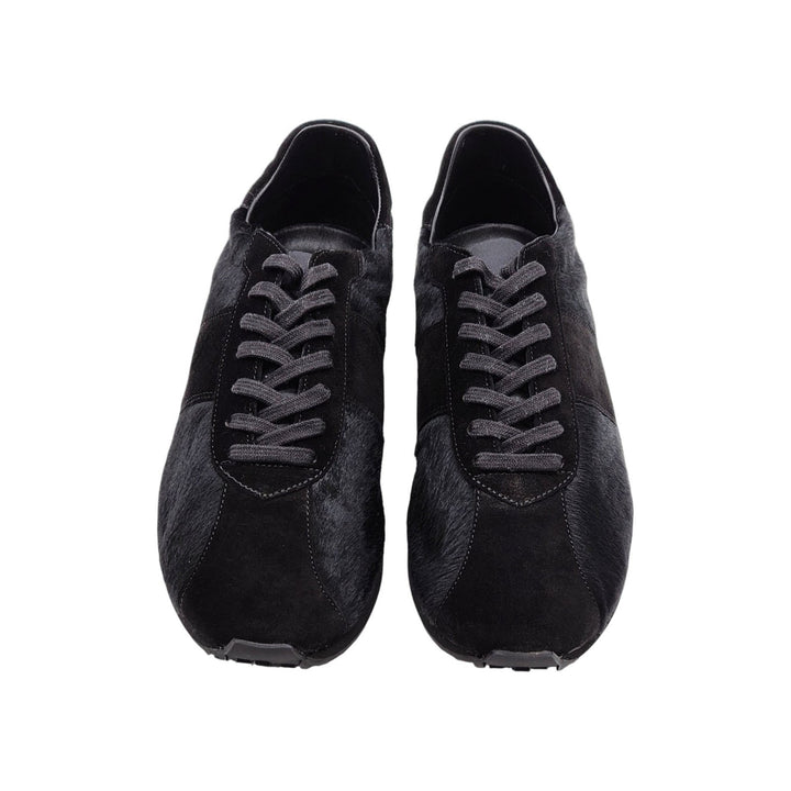 The Row Mica Ponyhair & Suede Women's Sneakers Black EU 40 US 9.5 - New $1300