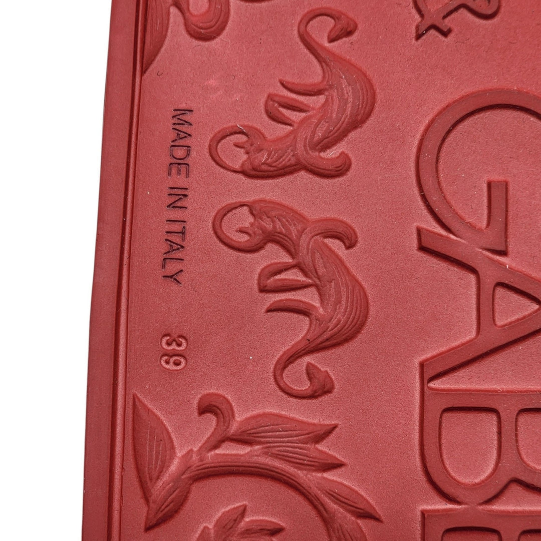 Dolce&Gabbana Saint Barth Rubber Pool Slides in Red EU 39 US 9 - New $320