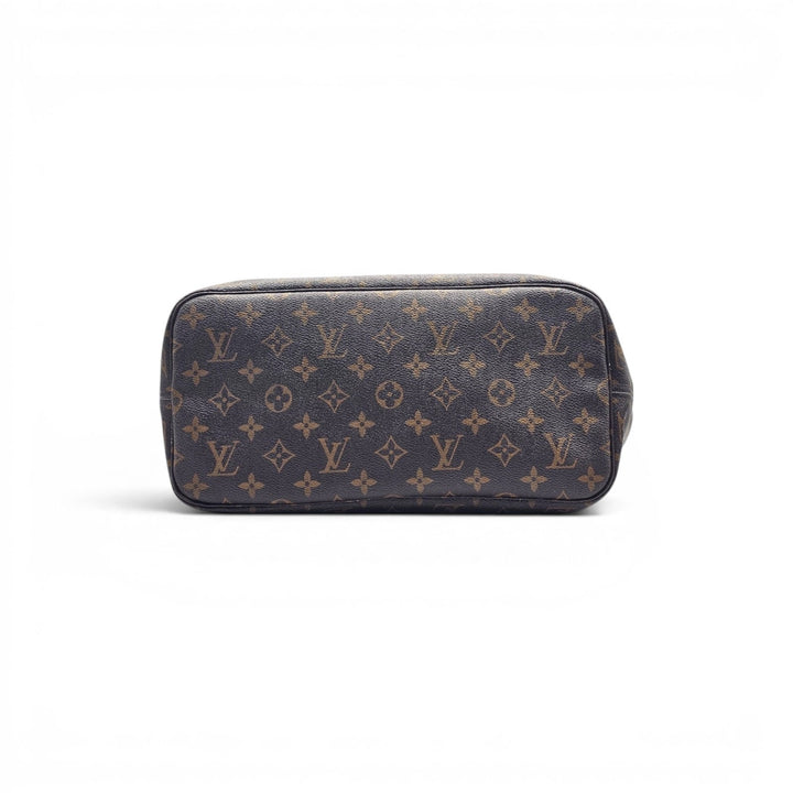 Louis Vuitton Neverfull MM Tote Bag in Brown LV Monogram - NFC Microchipped