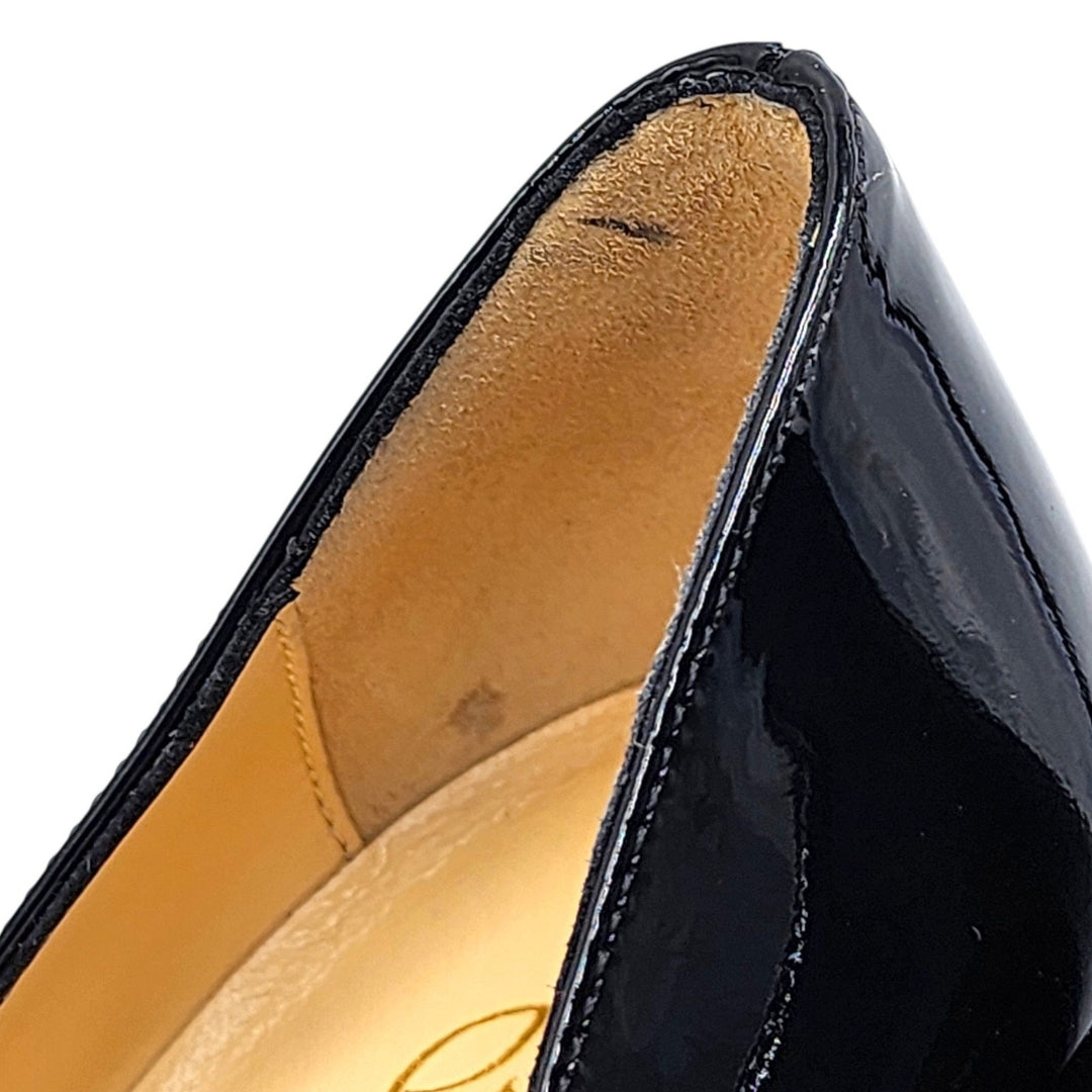 Christian Louboutin Pigalle Patent Leather Black Pumps EU 35.5 US 5 - NWB