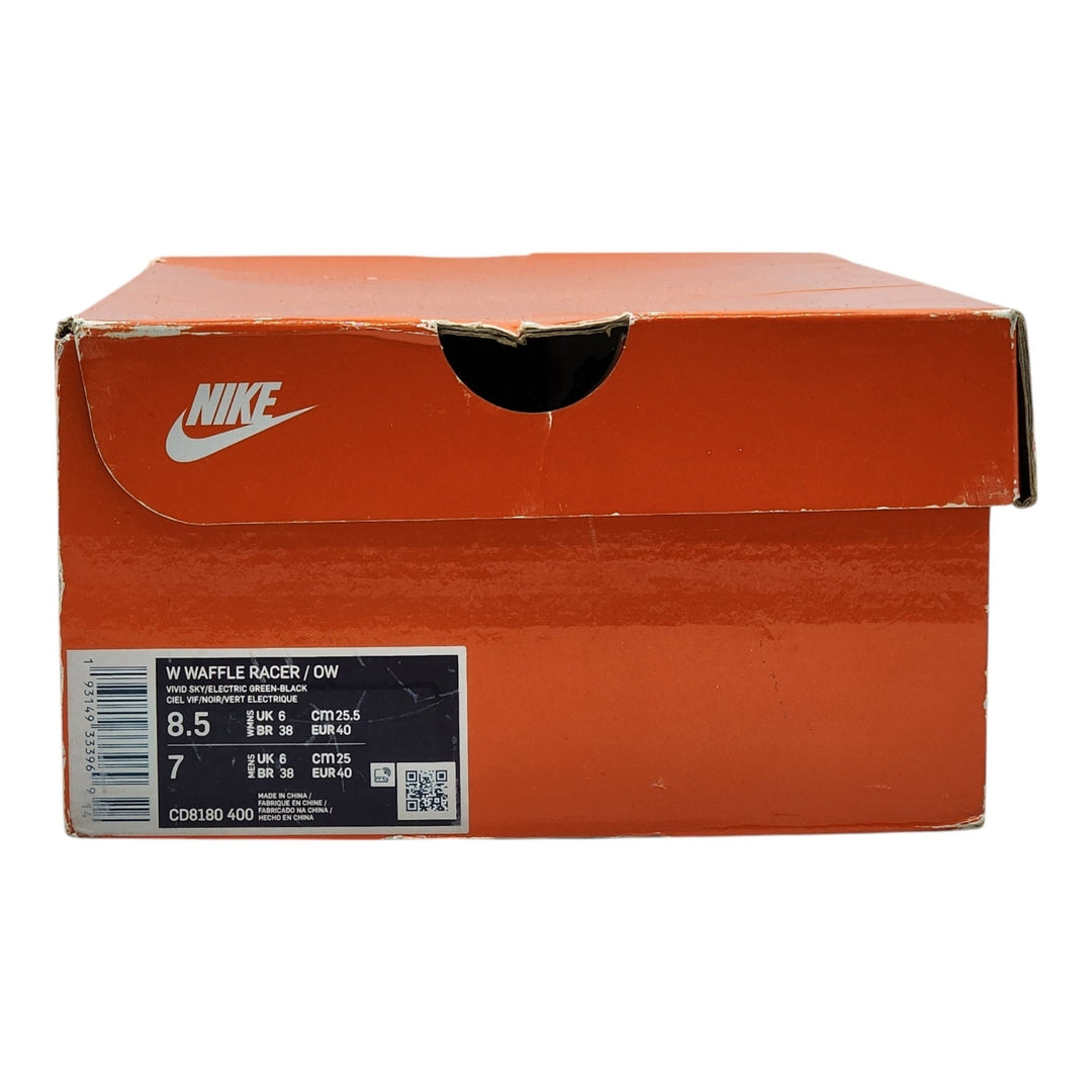 Nike x Off-White Waffle Racer / OW Women’s Sneakers Green US 8.5 EU 40