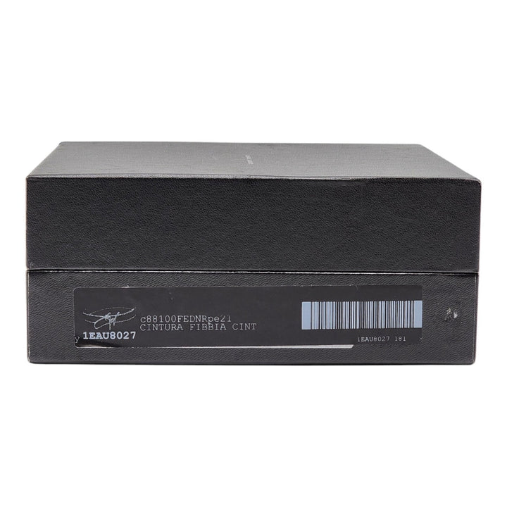Giuseppe Zanotti Silver Logo Adjustable Leather Belt Unisex One Size