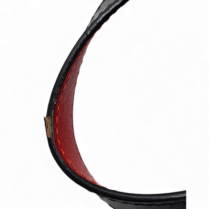 Christian Louboutin Spike Studs Explorafunk Black Leather Backpack - Preowned