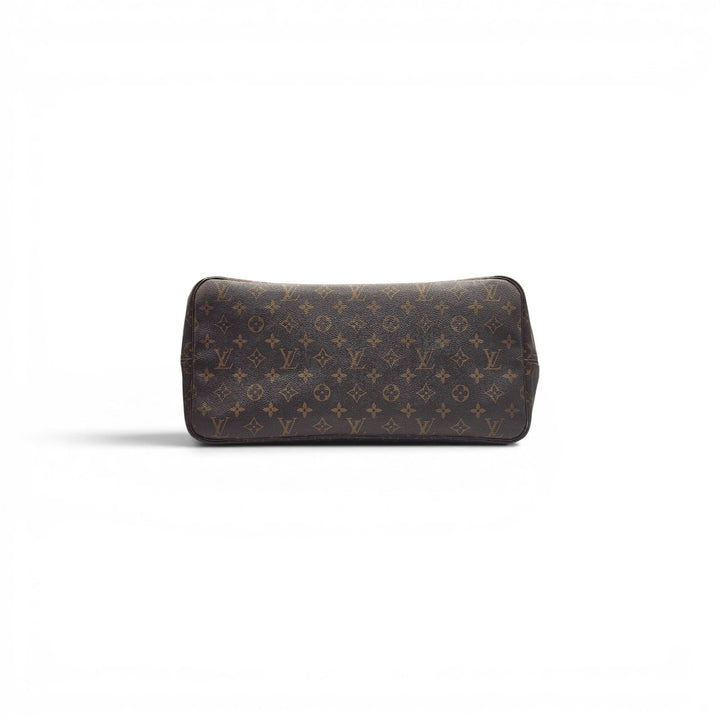 Louis Vuitton Neverfull MM Monogram Canvas Tote Bag Brown - Preowned