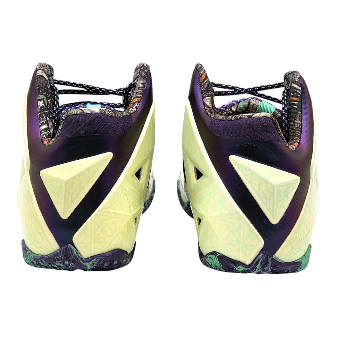 Nike LeBron 11 GS All Star 621712-701 Cashmere Green Glow Shoe EU 40 US 7Y - NWB