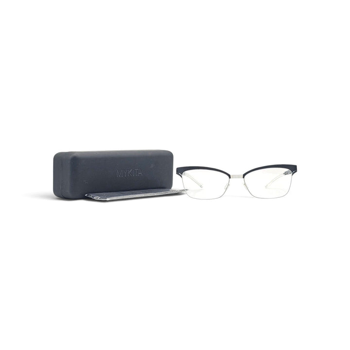MYKITA MINT Mikio COL 052 Black Silver Cat Eye Eyeglasses 54-16-140 - NWB $850