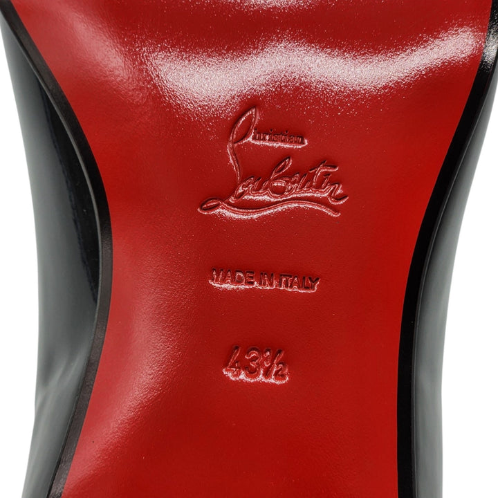 Christian Louboutin Greggo Oxford Tuxedo Patent Leather Shoes EU 43.5 US 10.5