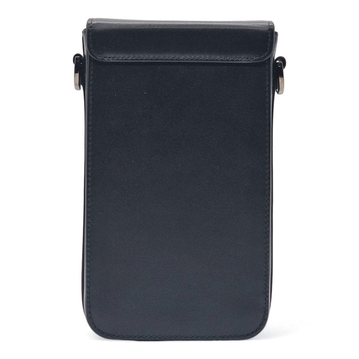 Dior Vertical Pouch Lock Bag Black