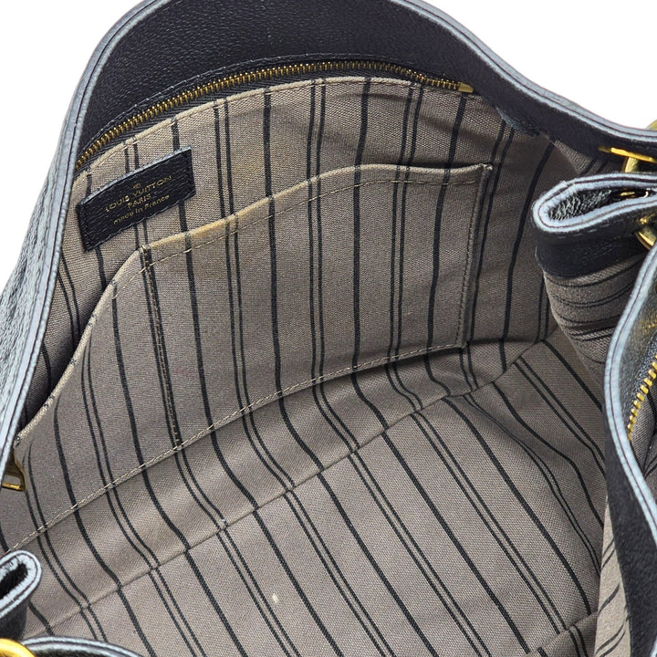 Louis Vuitton Spontini Noir Monogram Empreinte Leather Shoulder Bag - Preowned