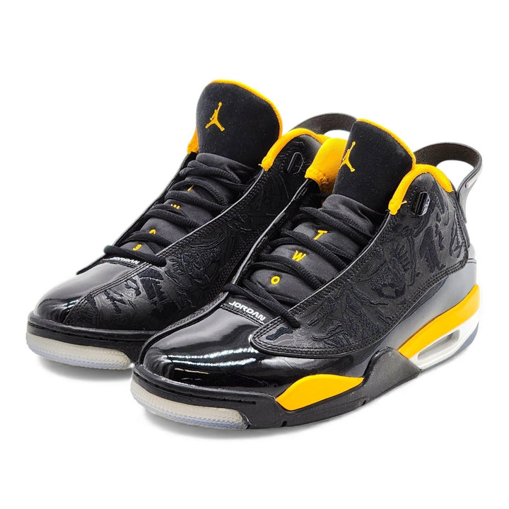 Air Jordan Dub Zero 311046- 017 Men’s Sneakers Black Taxi EU 41 US 8 - NWB