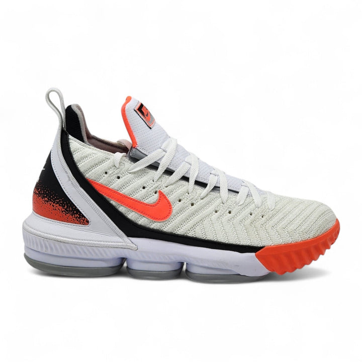Nike LeBron 16 Air Tech Challenge Hot Lava White US 11 EU 45 CI1521-100 2019