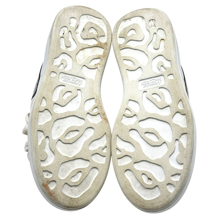 Alexander McQueen Oversized Leather Sneakers White EU 37 US 6.5