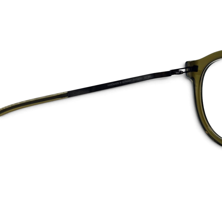 MYKITA Ketill C723 Clear Khaki Round Eyeglasses 48-22-140 Unisex - NWB $850