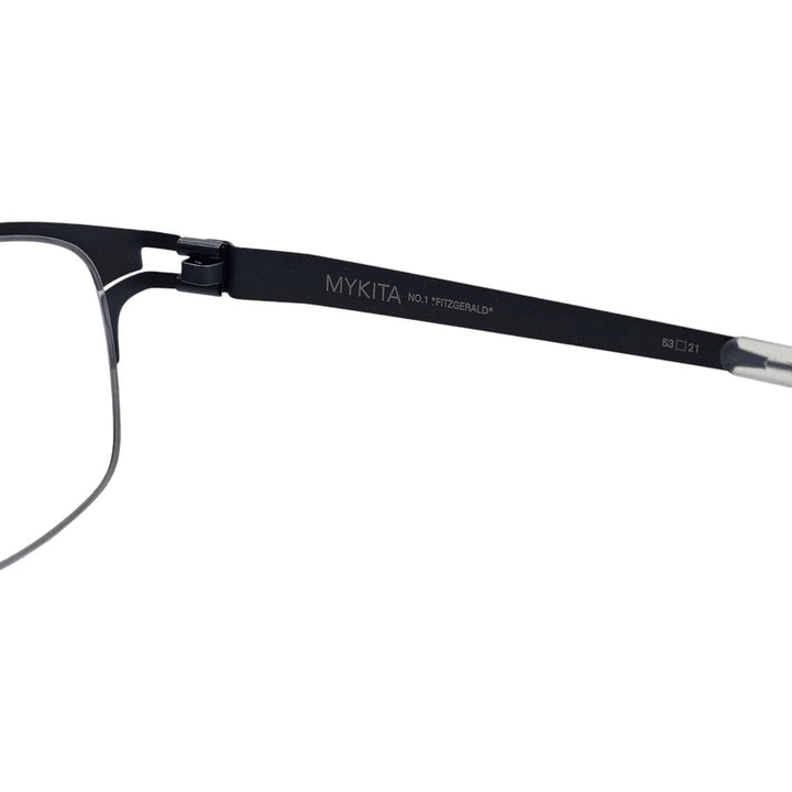MYKITA Fitzgerald No.1 COL 165 Silver Basalt Eyeglasses 53-21-140 - NWB $850