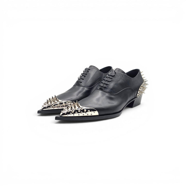 Christian Louboutin Cheliviss Meteor Leather Oxford Shoes EU 42.5 US 9.5 $2695