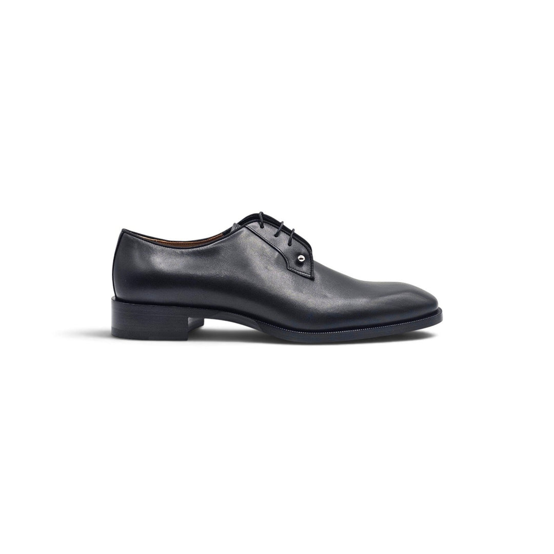 Christian Louboutin Chambeliss Leather Derby Shoes Black EU 44.5 US 11.5 $1350