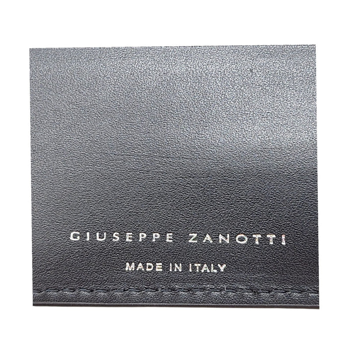 Giuseppe Zanotti Studded Leather Bifold Men's Wallet in Black